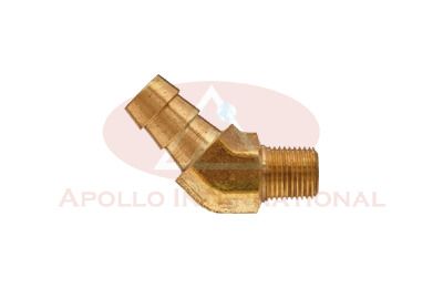 Brass Barb 45 Degree Elbow