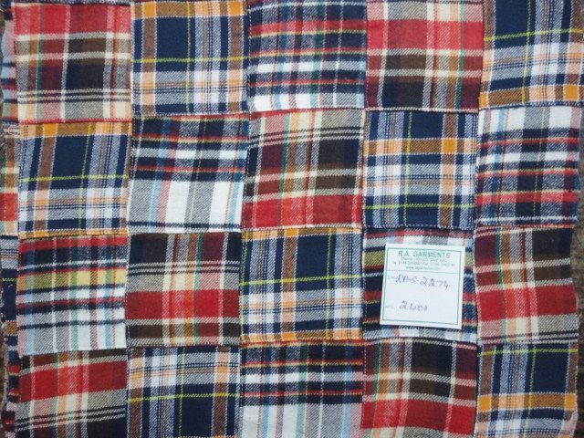 RA-S-2274 Flannel Patchwork Fabric