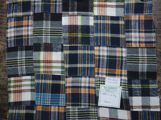 RA-S-2314 Flannel Patchwork Fabric