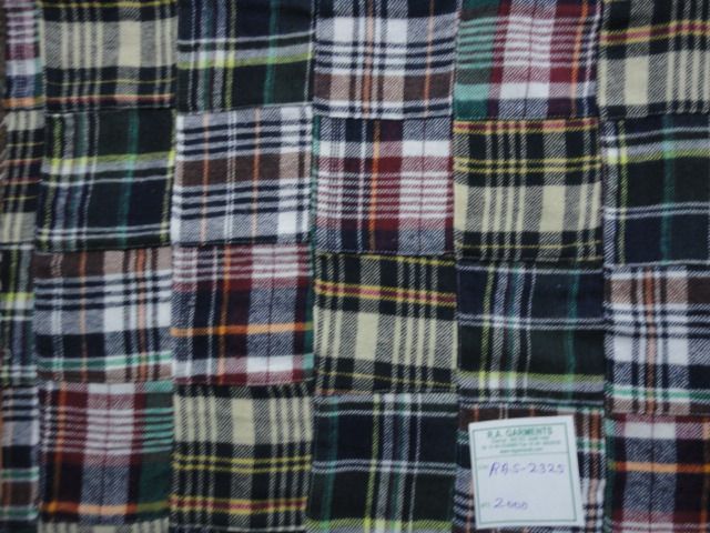 RA-S-2325 Flannel Patchwork Fabric
