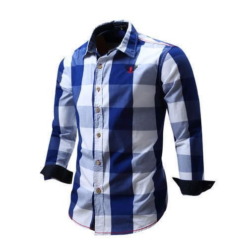 Mens Full Sleeves Check Shirt 03