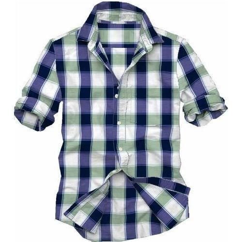 Mens Full Sleeves Check Shirt 04
