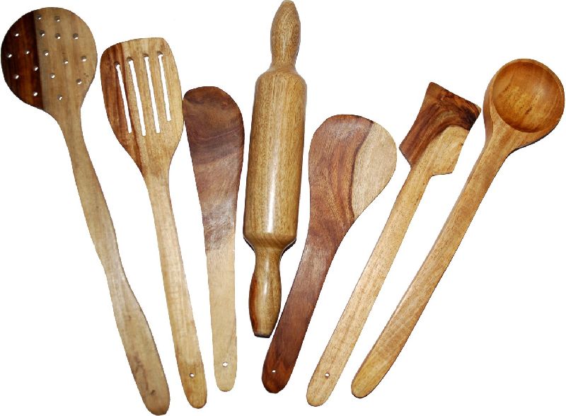 Wooden Cutlery Set 03