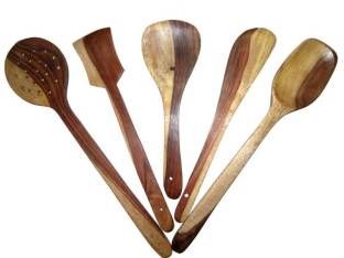 Wooden Cutlery Set 04