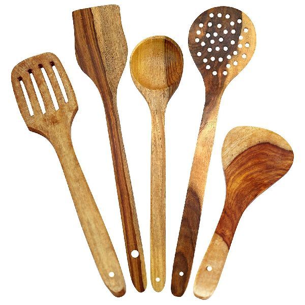 Wooden Cutlery Set 01