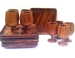 Wooden Cutlery Set 02