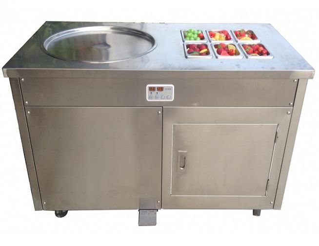 Pan Fry Ice Cream Making Machine 02