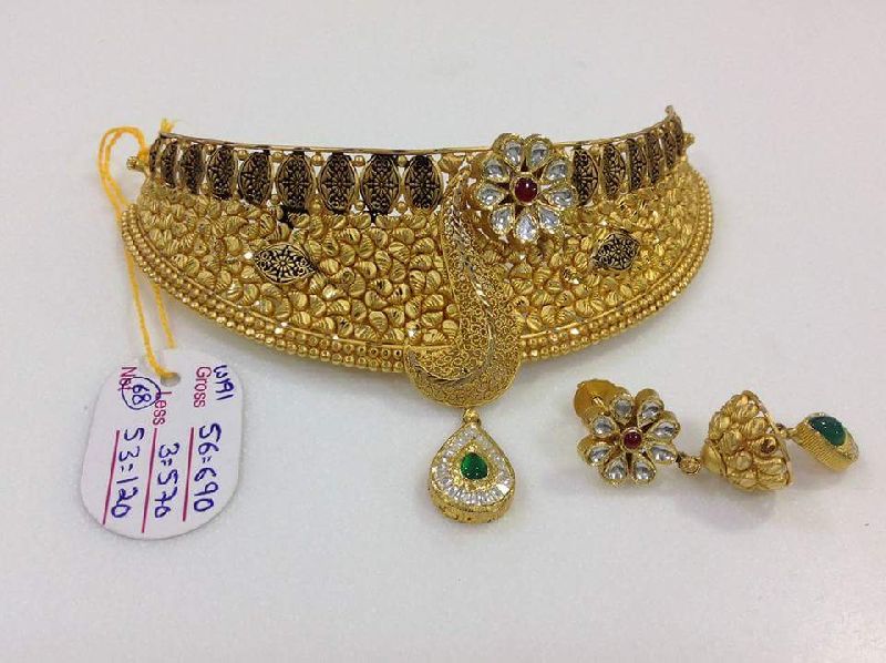 Gold Necklace Set 16