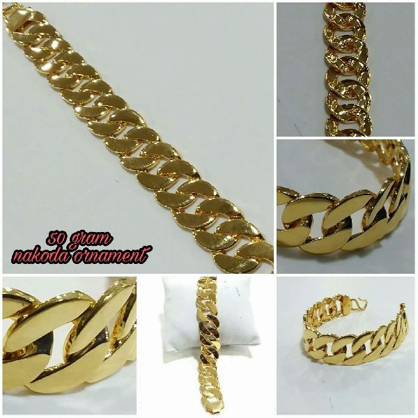 Mens Gold Bracelet 01