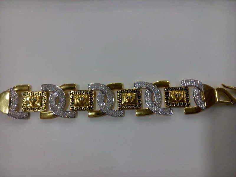 Mens Gold Bracelet 02