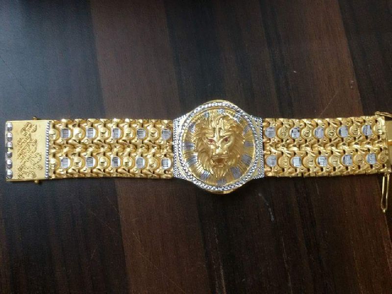 Mens Gold Bracelet 04