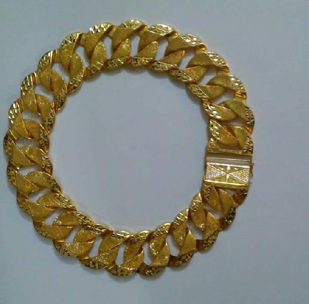 Mens Gold Bracelet 10