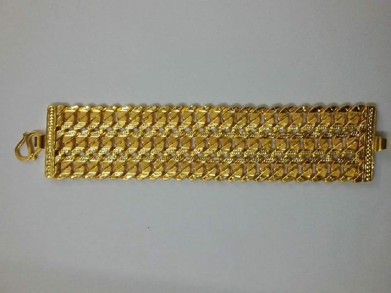 Mens Gold Bracelet 14