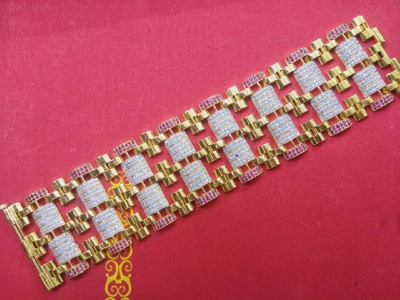 Mens Gold Bracelet 15