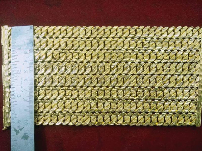 Mens Gold Bracelet 18