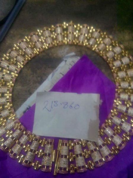 Mens Gold Bracelet 19