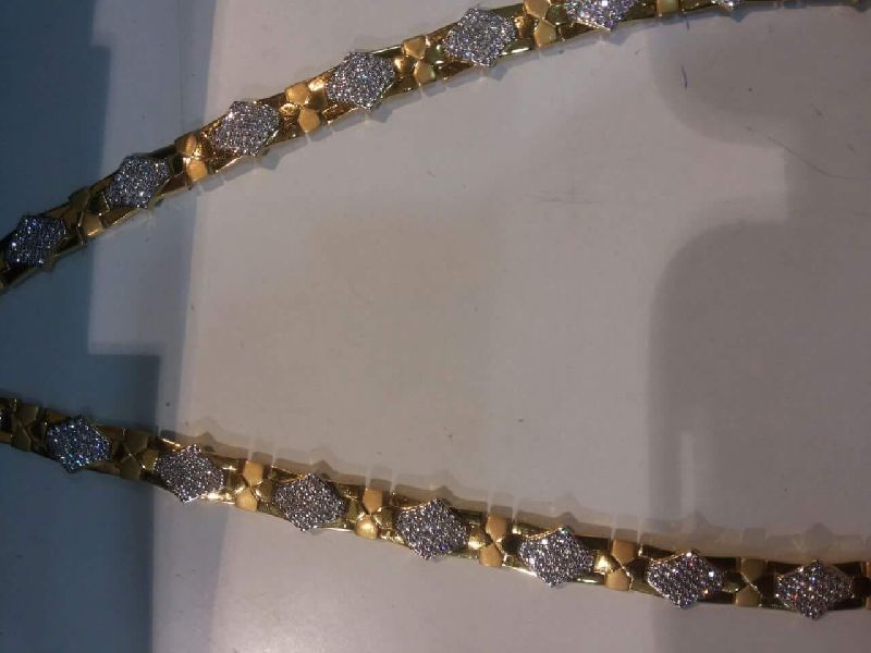 Mens Gold Bracelet 36