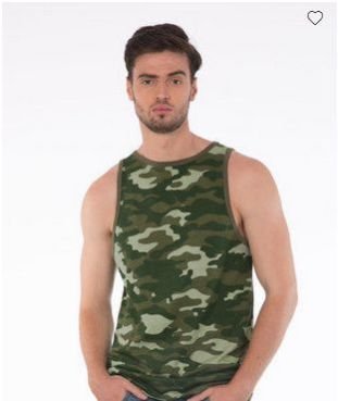 Classic Camouflage Longline Vest