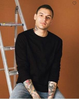 Jet Black Crew Neck Sweatshirt