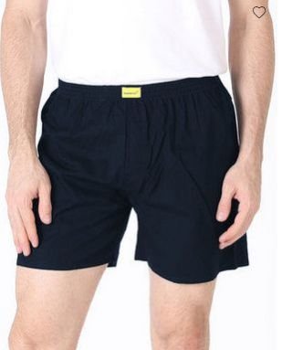 Navy Blue Plain Boxer