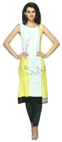 Screen Printed Rayon Kurti