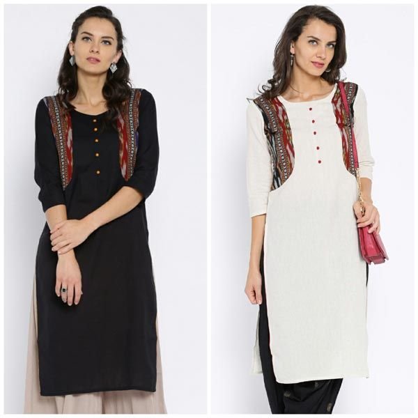 Stylish Ikkat Kurti