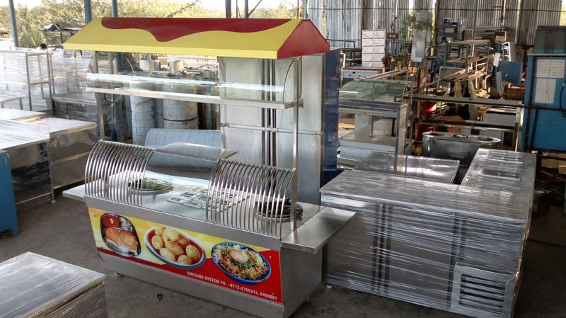 Pav Bhaji Pani Puri Counter