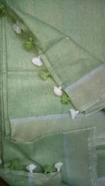 Pure Silk Linen Sarees 03
