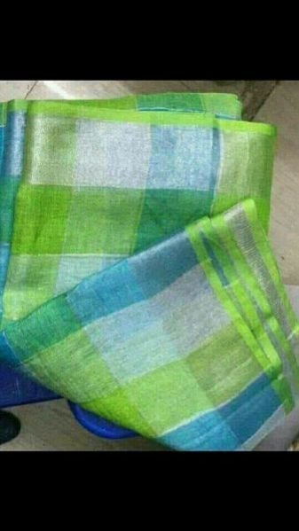 Pure Silk Linen Sarees 09