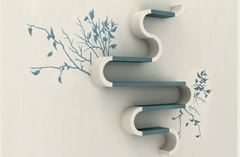 Designer Wall Rack 02