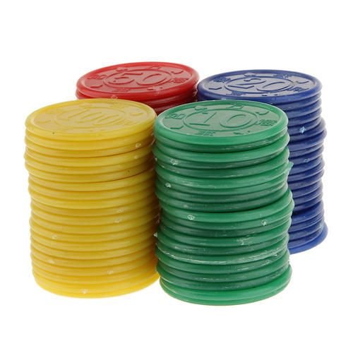35mm Embossed Round Plastic Tokens 01
