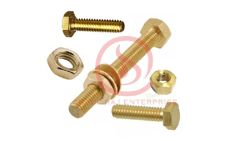 Brass Nut & Bolts 01