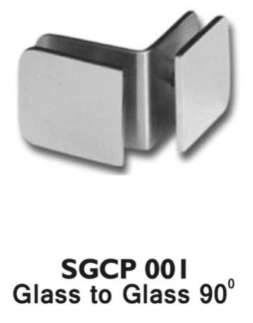 SGCP 001 Plate Series Glass Fitting
