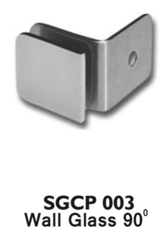 SGCP 003 Plate Series Glass Fitting