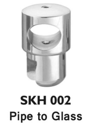 SKH 002 Pipe to Glass Shower Knight Head
