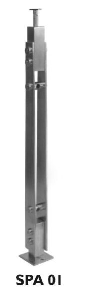 SPA 01 Plate Series Railing Fitting