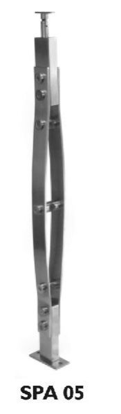 SPA 05 Plate Series Railing Fitting