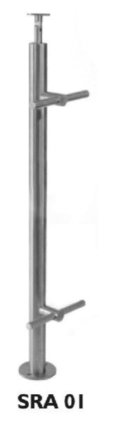 SRA 01 Round Series Railing Fitting