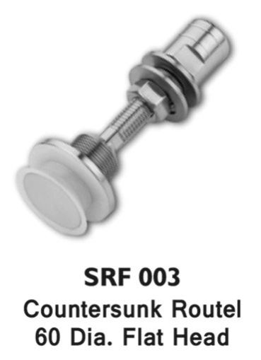 SRF 003 Routles Glass Fitting System