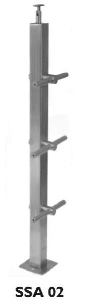 SSA 02 Square Series Railing Fitting