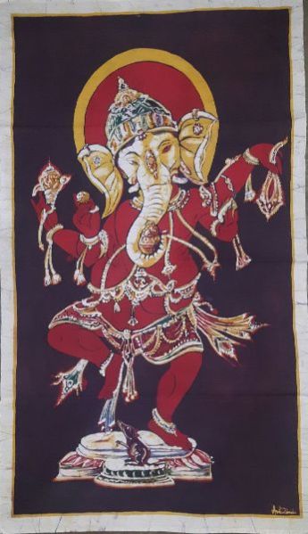 Dancing Ganesha Painting 02