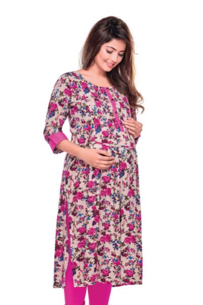 JSL-HM-1075 Ladies Maternity Kurtis