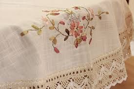 Embroidered Tablecloth 02