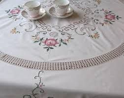 Embroidered Tablecloth 03