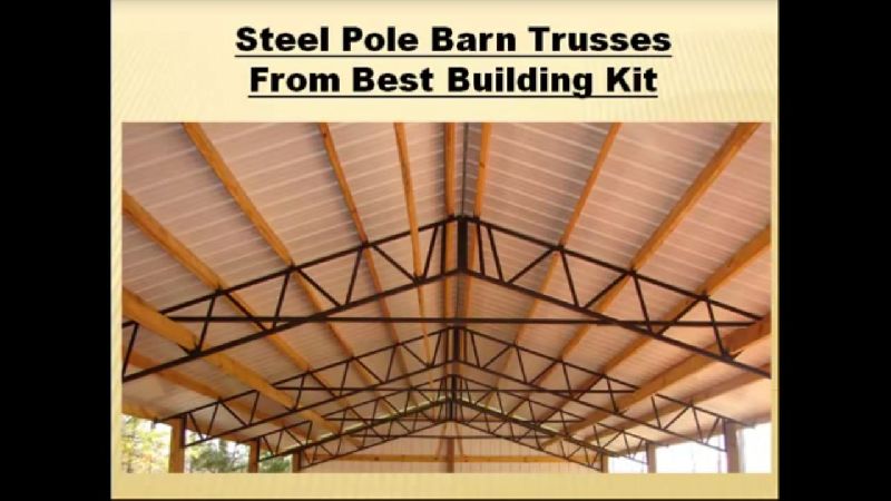 Steel Pole Barn Trusse 06
