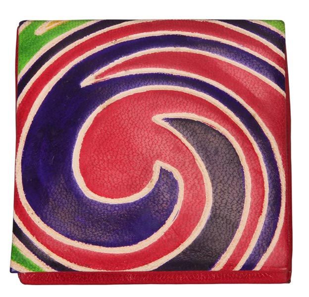 L-521 T Shanti Leather Pouch