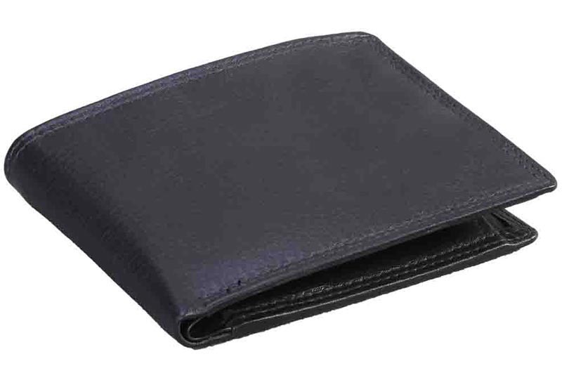 L-5244 Wallet Nappa Leather  Black - Men's