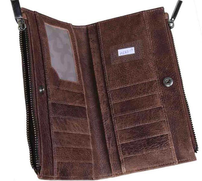 L-5330 Ladies Purse Gavi Leather  Brown