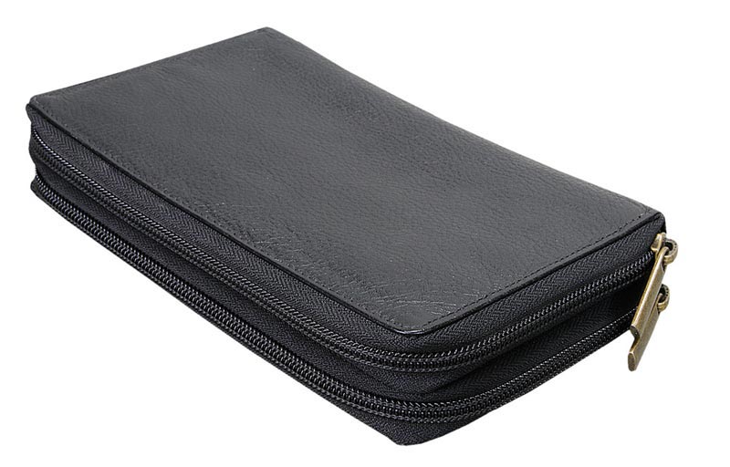 L-5649 Ladies Purse Nappa Leather -  Black