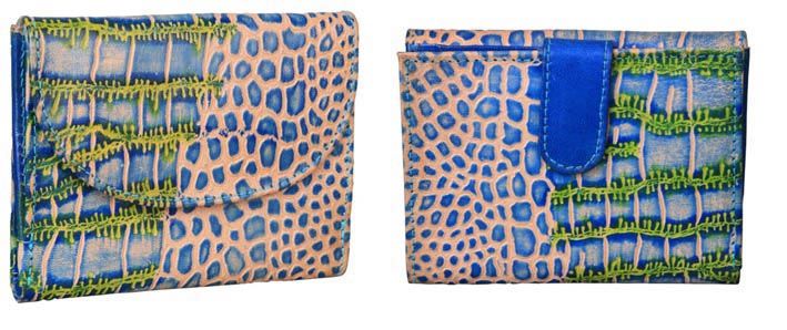 L-9003 B  Ladies hanti Leather Wallet